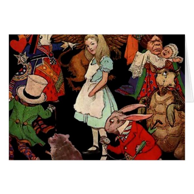 Alice au pays des merveilles (Devant horizontal)