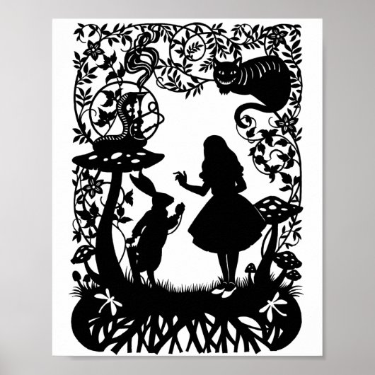 Alice au pays des merveilles Affiche (Devant)