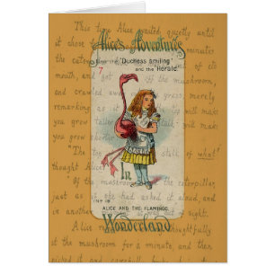 Alice au pays des merveilles : Alice et le Flamant