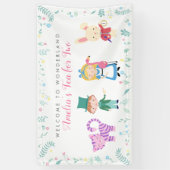Alice au pays des merveilles Bannière d'anniversai (Vertical)