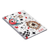 Alice au pays des merveilles carnet avec devis (Côté Droit)