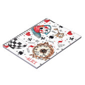 Alice au pays des merveilles carnet avec devis (Côté gauche)