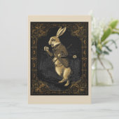 Alice au pays des merveilles Carte d'invitation (Debout devant)