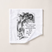 Alice au pays des merveilles; Cheshire Cat avec Al (Gant de toilette)