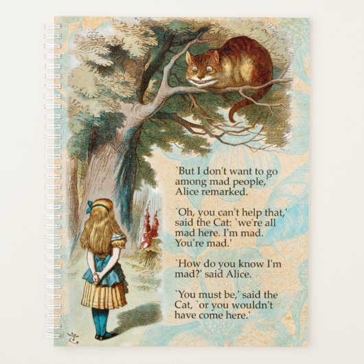 Alice au pays des merveilles Cheshire Cat Mad (Devant)