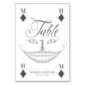 Alice au pays des merveilles Cheshire Smile Carte  (Dos)