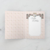 Alice au pays des merveilles Fairytale Bonne carte (Intérieur)