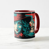 Alice au pays des merveilles inspiré Mug (Devant droit)