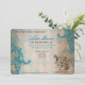 Alice au pays des merveilles - Invitation (Debout devant)