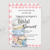 Alice au pays des merveilles Invitation à la douch (Devant / Derrière)