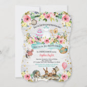 Alice au pays des merveilles invitation à la douch (Devant)