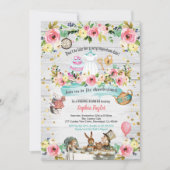 Alice au pays des merveilles invitation à la douch (Devant)