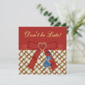 Alice au pays des merveilles Invitations du Tea Pa (Debout devant)