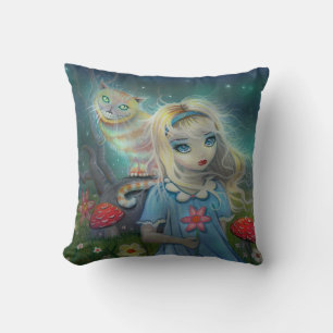Alice au pays des merveilles Lance Oreiller