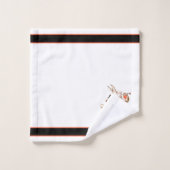 Alice au pays des merveilles Lapin blanc Salle de  (Gant de toilette)