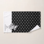 Alice au pays des merveilles Lapin blanc Salle de (Serviette à main)