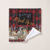 Alice au pays des merveilles Mad Cheshire Chat (Gant de toilette)