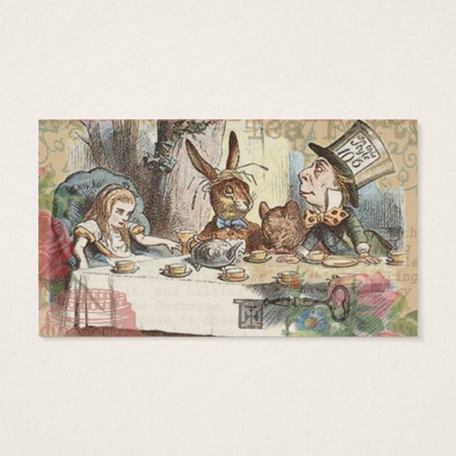 Alice au pays des merveilles Mad Tea Party Art (Dos)