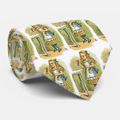 Alice au pays des merveilles "me boivent" cravate (Roulé)