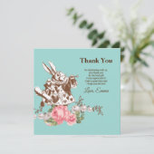 alice au pays des merveilles merci invitation (Debout devant)