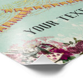 Alice au pays des merveilles Photo Tea Print (Coin)