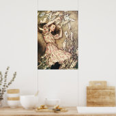 Alice au pays des merveilles Poster des cartes de  (Cuisine)