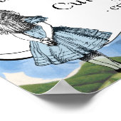 Alice au pays des merveilles Poster des papillons (Coin)