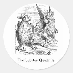 Alice au pays des merveilles Stickers Art en 2 tai