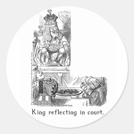 Alice au pays des merveilles Stickers Art en 2 tai (Devant)