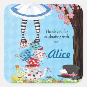 Alice au pays des merveilles Stickers Favoris Anni