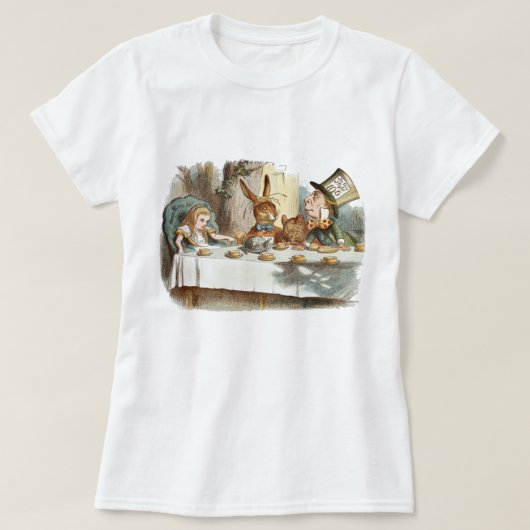 Alice au pays des merveilles T-shirt (Design devant)