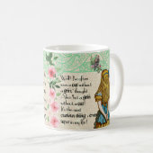 Alice au pays des merveilles, tasse vintage de (Devant droit)