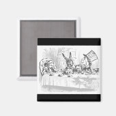Alice au pays des merveilles Tea Party Magnet (Recto/Verso)