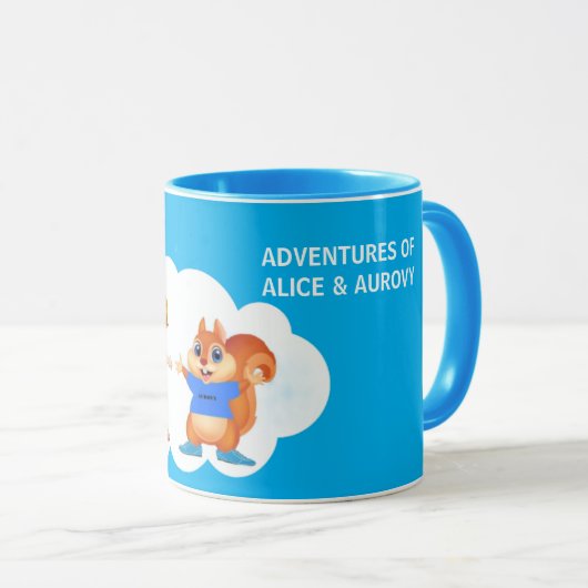 Alice & Aurovy Theme Mokken Gekleurd (Voorkant rechts)