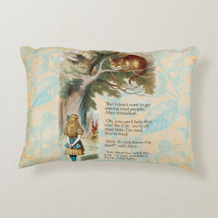 Alice Avonturen in Wonderland Cheshire Cat Accent Kussen