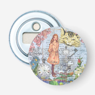 Alice Avonturen in Wonderland Klassieke Rackham Button Flesopener