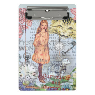 Alice Avonturen in Wonderland Klassieke Rackham Mini Klembord