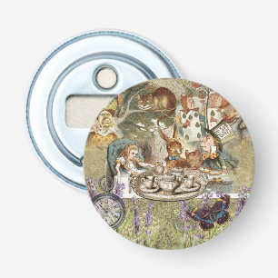 Alice Avonturen Klassieke Wonderland Theepartij Button Flesopener
