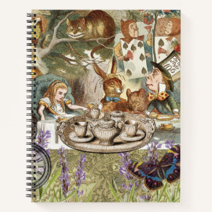 Alice Avonturen Klassieke Wonderland Theepartij Notitieboek