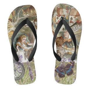 Alice Avonturen Klassieke Wonderland Theepartij Teenslippers