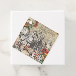 Alice Avonturen Wonderland Gordijn Klassieke Kunst Bedankjes Labels