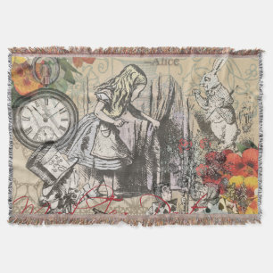 Alice Avonturen Wonderland Gordijn Klassieke Kunst Deken