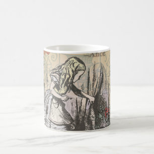 Alice Avonturen Wonderland Gordijn Klassieke Kunst Koffiemok