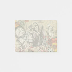 Alice Avonturen Wonderland Gordijn Klassieke Kunst Post-it® Notes