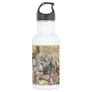 Alice Avonturen Wonderland Gordijn Klassieke Kunst Waterfles