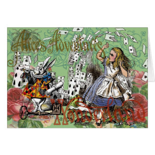 alice avontuur kaarten wonderland hoedenmaker koni