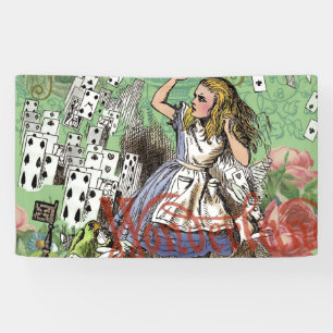 alice avontuur kaarten wonderland hoedenmaker koni spandoek