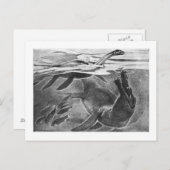 Alice B. Woodward : Carte postale d'art Plesiosaur (Devant / Derrière)