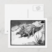 Alice B. Woodward : Carte postale de Polacanthus (Devant / Derrière)