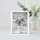 Alice B. Woodward : Carte postale Diplodocus art (Debout devant)